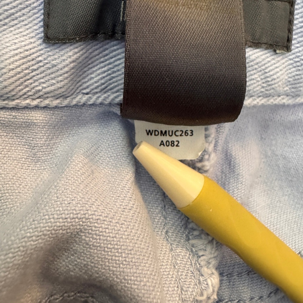 Liz Claiborne Straight Leg Jeans Light Blue WDMUC263 6R - Picture 11 of 11